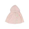 Babyworks Fleece Jacket: Pink Print Jackets & Outerwear - Size 3-6 Month