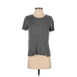 Express Short Sleeve Top Gray Crew Neck Tops - Women's Size Small