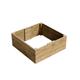 Gro Garden Products Wooden Raised Garden Bed - 120cm L x 120cm W x 46cm H Large Wooden Planters for Vegetables, Herbs, or Flowers - Garden Trough Planter - Planter Box with FSC Tanalised Timber