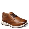 Florsheim Great Lakes Wingtip Oxford Jr - Boys 4 Youth Brown Oxford Medium