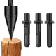 Foret à bois à conception pointue séparateur de bûches pour perceuse électrique perceuses à bois de