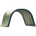 Shelterlogic - film pour tente d'osier Run-In-Shed 22,6m² vert 610x370x250 cm