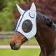 WeatherBeeta Kool Coat Classic Fly Mask - White/Navy - Full