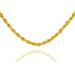 GOLD CHAINS: ROPE SOLID GOLD CHAIN 1.5MM : 14K 16