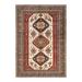 Tribal One-of-a-Kind Hand-Knotted Area Rug - Ivory 7 3 x 10 6