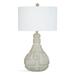 Satule Concrete and Metal Table Lamp in Gray