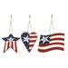 Pendant Love Decoration American Pentagrams Flag Day Hanging Wall Independence Hangs