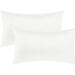 White Crocodile Pillow Covers Pack of 2 Decorative White Throw Pillows for Living Room Garden Couch Bed Sofa