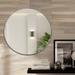 Stainless Steel Oval Mirror