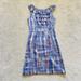 Kate Spade Dresses | Kate Spade Silk Blue Patten Sleeveless Dress Size 4 | Color: Blue/White | Size: 4