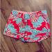 Lilly Pulitzer Shorts | Lilly Pulitzer Barclay Short | Color: Blue/Red | Size: 6