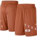 Men's Nike Texas Orange Longhorns Wordmark Performance Shorts