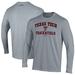 Men's Under Armour Gray Texas Tech Red Raiders Track & Field Performance Long Sleeve T-Shirt