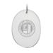 Saint Francis Red Flash 2.75'' x 3.75'' Glass Oval Ornament