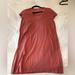 Madewell Dresses | Madewell Northside V-Neck T Shirt Dress Size X Small | Color: Pink | Size: Xs