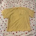 Brandy Melville Tops | Brandy Melville Honey T Shirt | Color: Gold/Yellow | Size: One Size Fits All