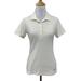 Nike Tops | Nike Golf Polo Shirt Womens Xs Extra Small Cream Short Sleeve Dri Fit Embossed | Color: Cream | Size: Xs