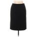 Calvin Klein Casual Skirt: Black Print Bottoms - Women's Size 4