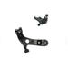 2012-2017 Toyota Prius V Front Right Lower Control Arm and Ball Joint Kit - TRQ PSA66752