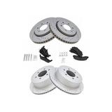 2010-2011 Ford F150 Front and Rear Brake Pad and Rotor Kit - TRQ BKA12519