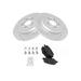 2011-2015 Lincoln MKX Rear Brake Pad and Rotor Kit - TRQ