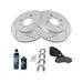 1993-1999 Saturn SW1 Front Brake Pad and Rotor Kit - TRQ