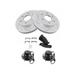 2003-2005 GMC Savana 2500 Front Brake Pad and Rotor and Wheel Hub Kit - TRQ