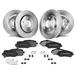 2008-2011 Chrysler Town & Country Brake Pad and Rotor Kit - Autopart Premium