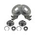 2002-2005 Ford Explorer Rear Brake Pad and Rotor and Wheel Bearing Kit - TRQ BKA90899