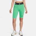 Leggings NIKE SPORTSWEAR "W NSW SHORT TIGHT" Gr. M (38), N-Gr, grün Damen Hosen Sport Leggings