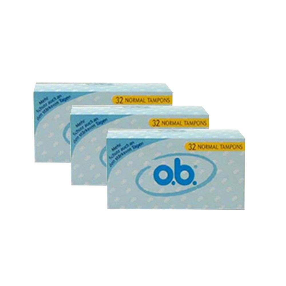 O.b. Tampons normal 3er-Pack 3x32 St Tampon