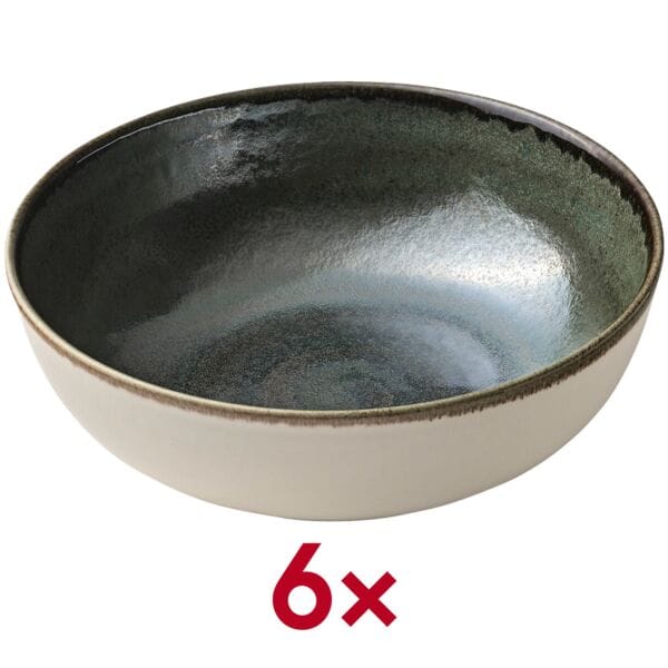 heart & soul 6er-Pack Schüssel »Perfect Match« 23 cm grün
