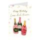 10er-Pack Geburtstagskarten »Happy Birthday Lass dich feiern«, LUMA KARTENEDITION, 11.5x17.5 cm