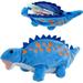 Pencil Case for Boy Cute Pencil Pen Holder Case 3D Plush Animal School Supplies Storage Bag Pouch Plush Toy for Kids Blue Dinosaur