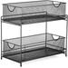 Halter 2-Tier Mesh Sliding Drawer Organizers Pantry Storage 14 x 12.75 x 7.50 Dimension