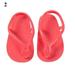 PU DIY Our Generation For 18Inch Doll Doll Mini Shoes Doll Clothes Sandals Sandals Boots Doll Accessories 2