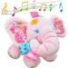 AAOMASSR Plush Elephant Music Baby Toys Elephant Stuffed Doll Cute Stuffed Aminal Up Baby Toys Newborn Baby Musical Toys for Infant Babies Boys & Girls Toddlers 0 to 36 Months