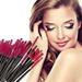 Make Up Brushes 50PCS Disposable Eyelash Brush Wands Applicator Eyelash Extension Brush Makeup Tool Eyelash Brush Kit - (Handle Color: 3)