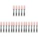 20pcs Tubes Makeup Lash Lipstick Eyebrow Container Liquid Portable Eye Tools Mascara Cosmetics Ml Boost Travel Bottle Wand Tube and Home Empty Pink Women for Lip Multi-use