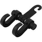 Auto Vehicle Black Plastic Seat Back Headrest Bag Hanger Hook Holder (Model: d4e ed5 b1c 28b 4cb)