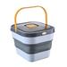 Dezsed Storage Bins Clearance Collapsible Dog Food Storage Container Pet Food Storage Containers 15 Pounds Foldable Pet Dog Bin For Food Orange