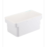 YAMAZAKI Home Airtight Food Storage Container (3 lbs Polypropylene | Small | Pets White