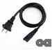 YUSTDA New AC Power Cord Cable for Sony ZSS41P ZSS41P CFDS350SIL CFD-S350 CD Boombox