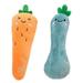 Kavelle Home INC 2pcs Cat Toy Interactive Cat Toy Catnip Toys For Cats Cat Chew Toy Catnip Toys Toy Catnip Vegetable Shape
