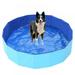 31.5x12 Foldable Baby Dog Pet Bath Swimming Pool Hard Plastic Kiddie Collapsible Dog Pet Pool Bathing Tub Portable Pet Bath Tub Pool for Indoor & Outdoor Kids Pets Dogs Cats