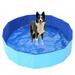 20x3.1 Foldable Baby Dog Pet Bath Swimming Pool Hard Plastic Kiddie Collapsible Dog Pet Pool Bathing Tub Portable Pet Bath Tub Pool for Indoor & Outdoor Kids Pets Dogs Cats