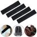 4 Pack Universal Car Seat Belt Pads Adult Seat Belt Shoulder Strap Covers Harness Pad Compatible with All Cars and Backpack(Black)