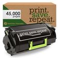 Remanufactured Print.Save.Repeat. Lexmark 520XAL Extra High Yield Label Applications Toner Cartridge for MS711 [45 000 Pages]