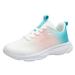 ZIZOCWA Mesh Tennis Shoes Women Sneaker for Women Size 9 Women Sports Shoes Fashion New Pattern Color Gradient Four Seasons Sports Shoes Mesh Breathab 39