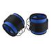 2x Rings Exercise Resistance Ankle Weight Lifting Leg Hip Work Out Ankle Cuff Resistance Band for Turnhalle Blue
